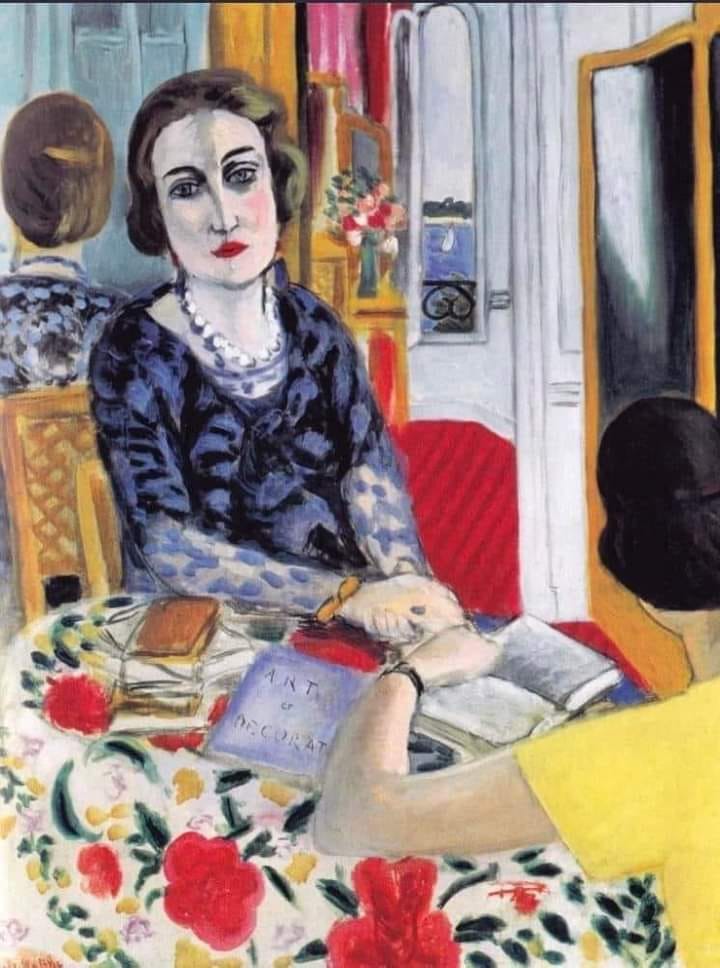 Portrait of Barones Gourgaud, 1924-Henri Matisse&nbsp;(1869-1954)