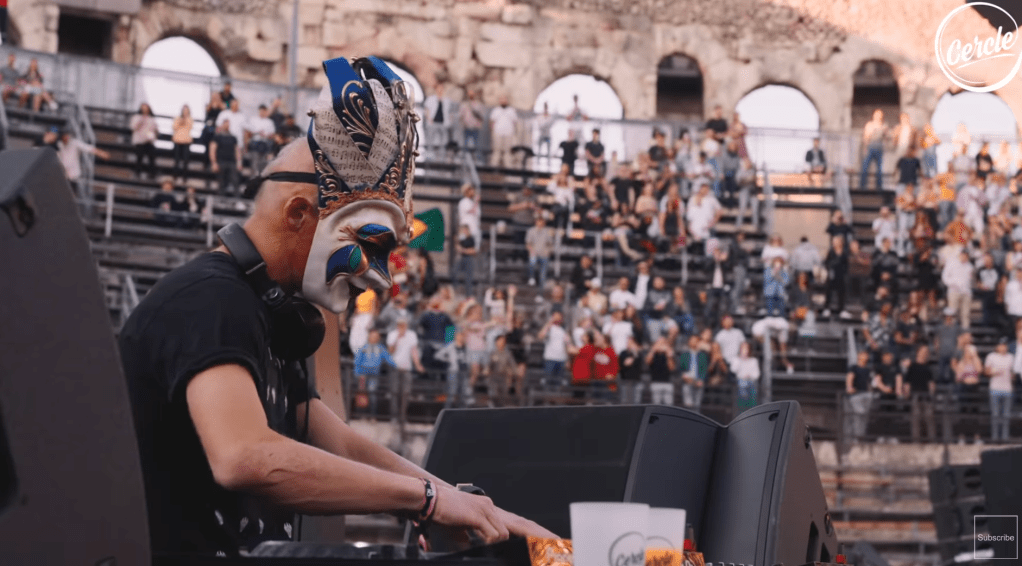 Boris Brejcha at Arènes de Nîmes, in France for&nbsp;Cercle