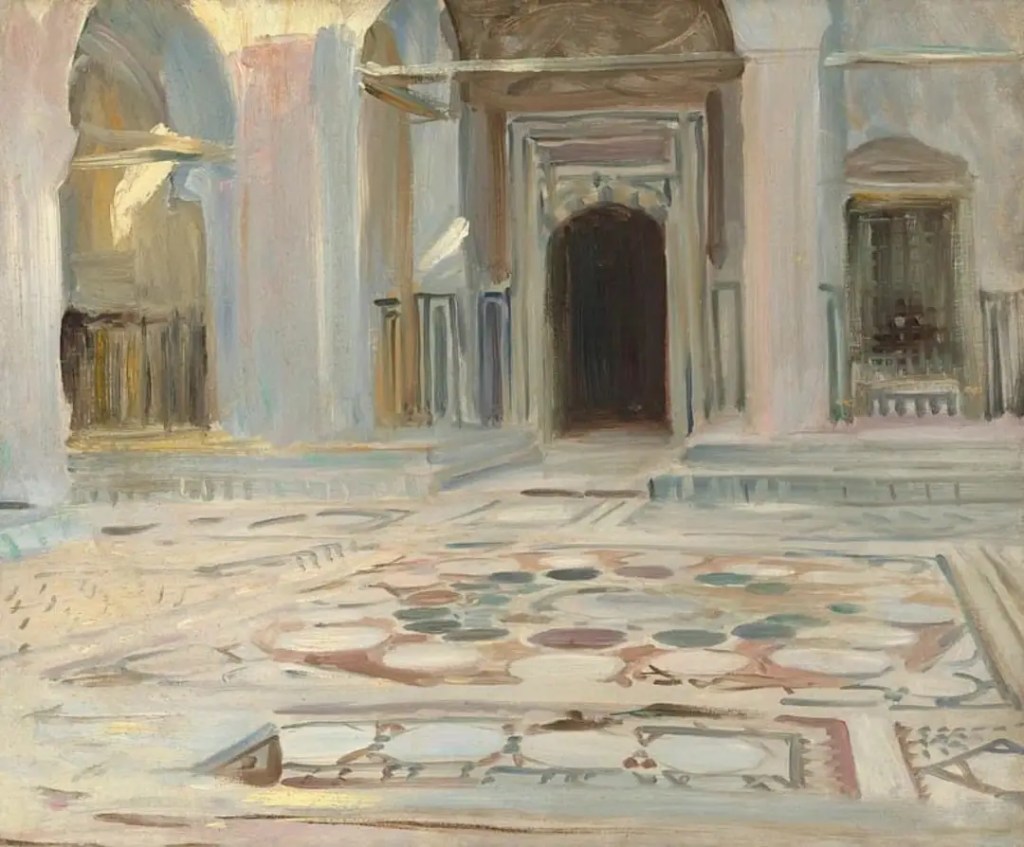 Pavimento, El Cairo, 1981 – John Singer Sargent&nbsp;(1856-1925)