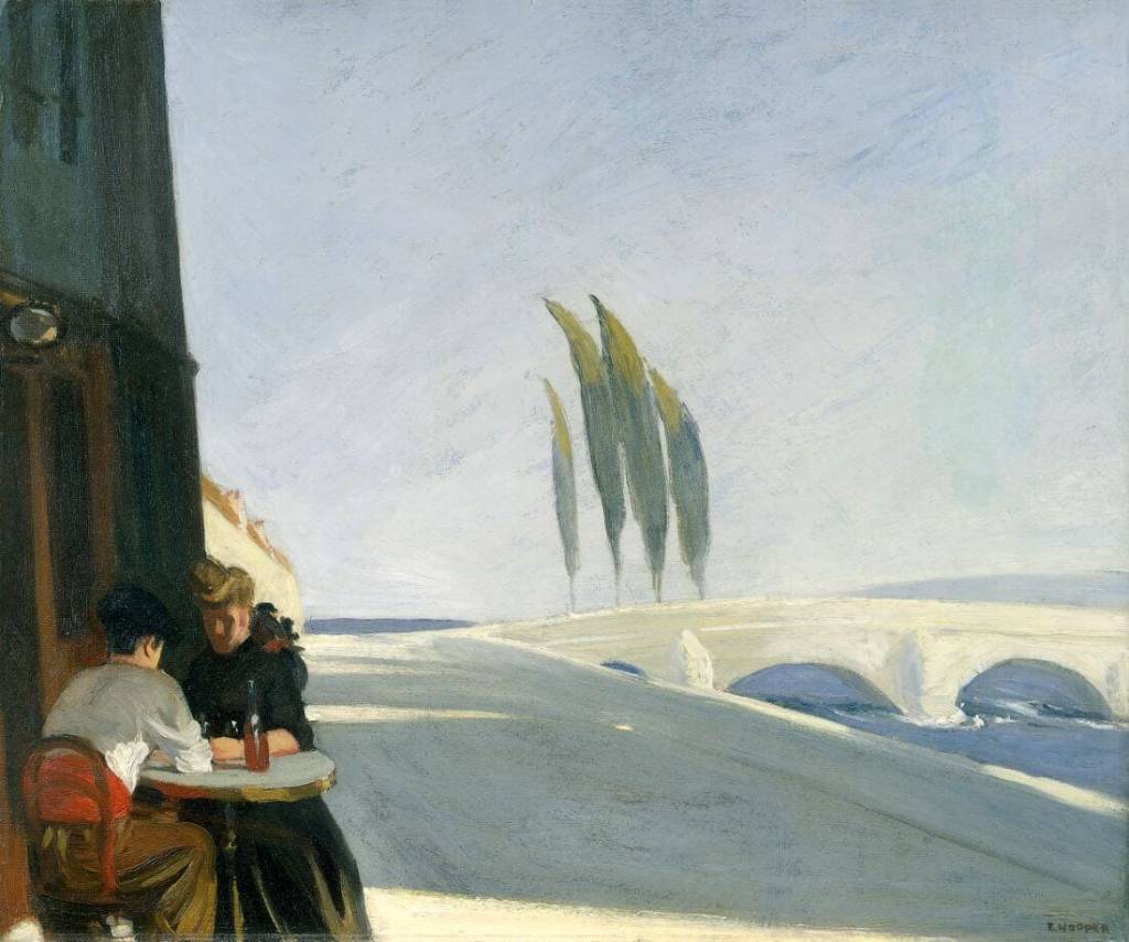 The Wine Shop’, 1909 – Edward Hopper&nbsp;(1882-1967)