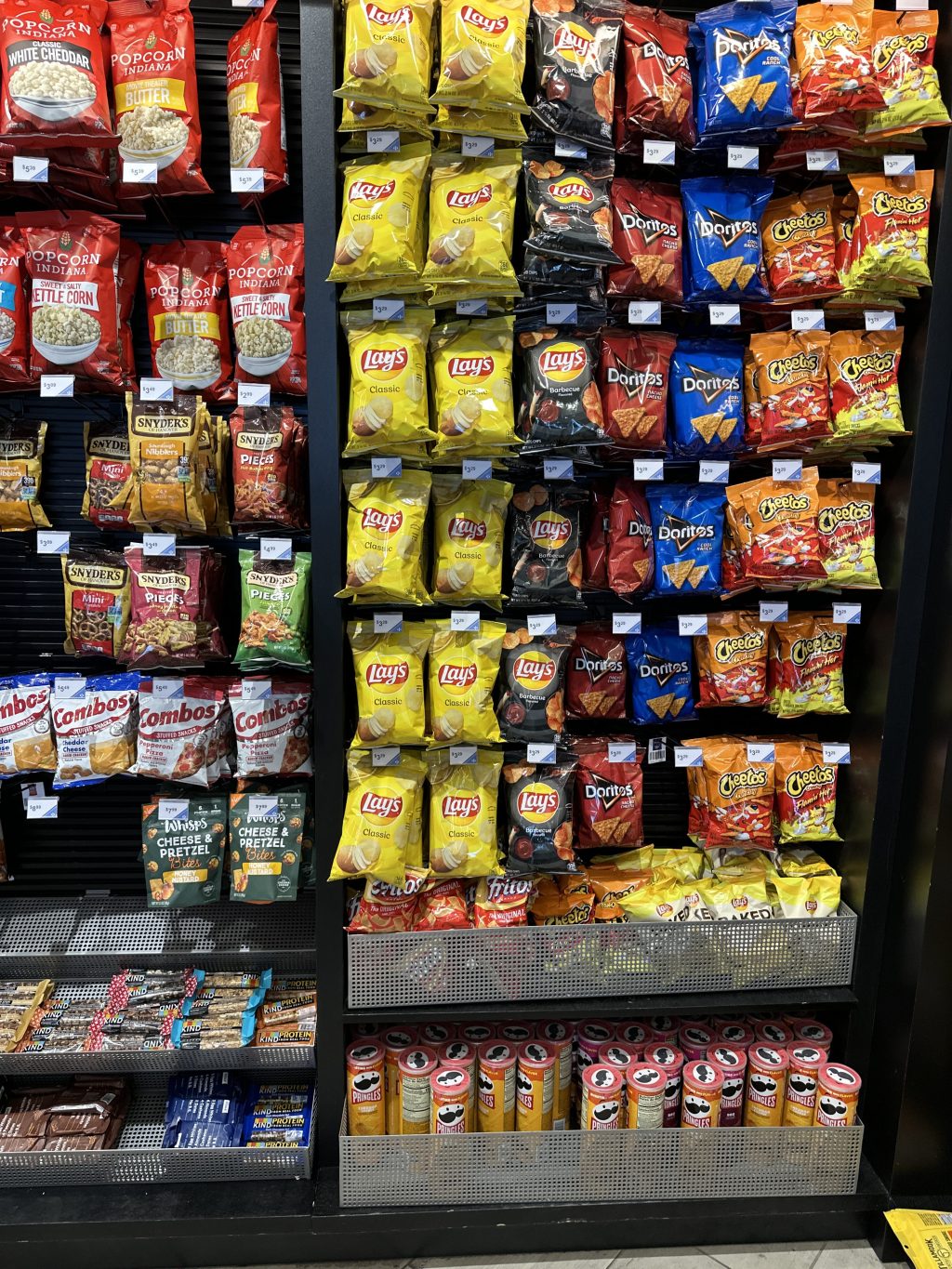 Terminal Snacks-no on the chips yes on the&nbsp;nuts