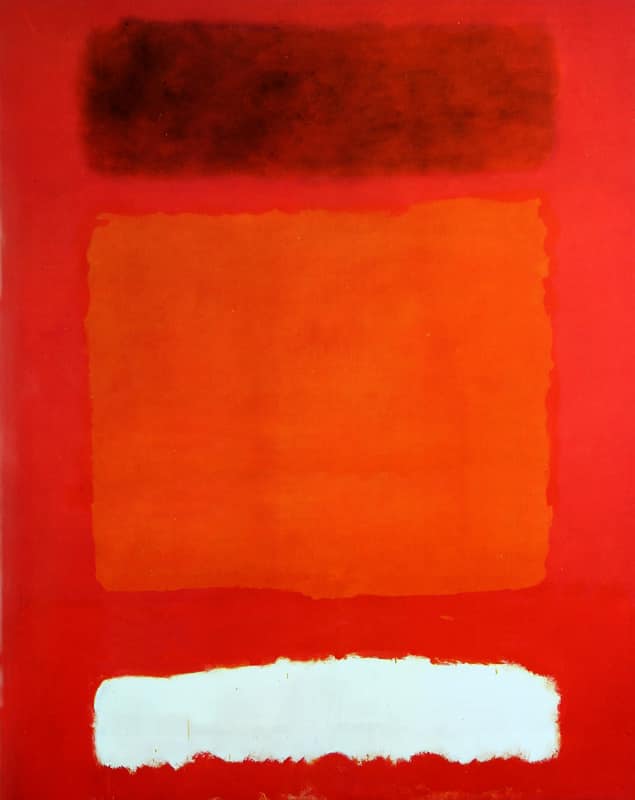 Red, White, and Brown, 1957 – Mark Rothko&nbsp;(1903-1970)