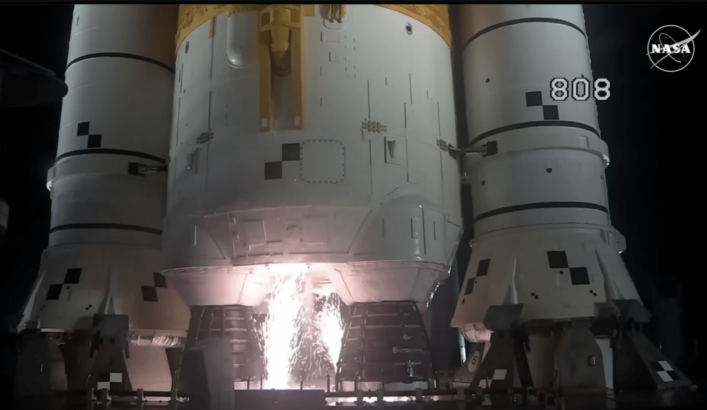 Artemis-1 Launch Cinematic