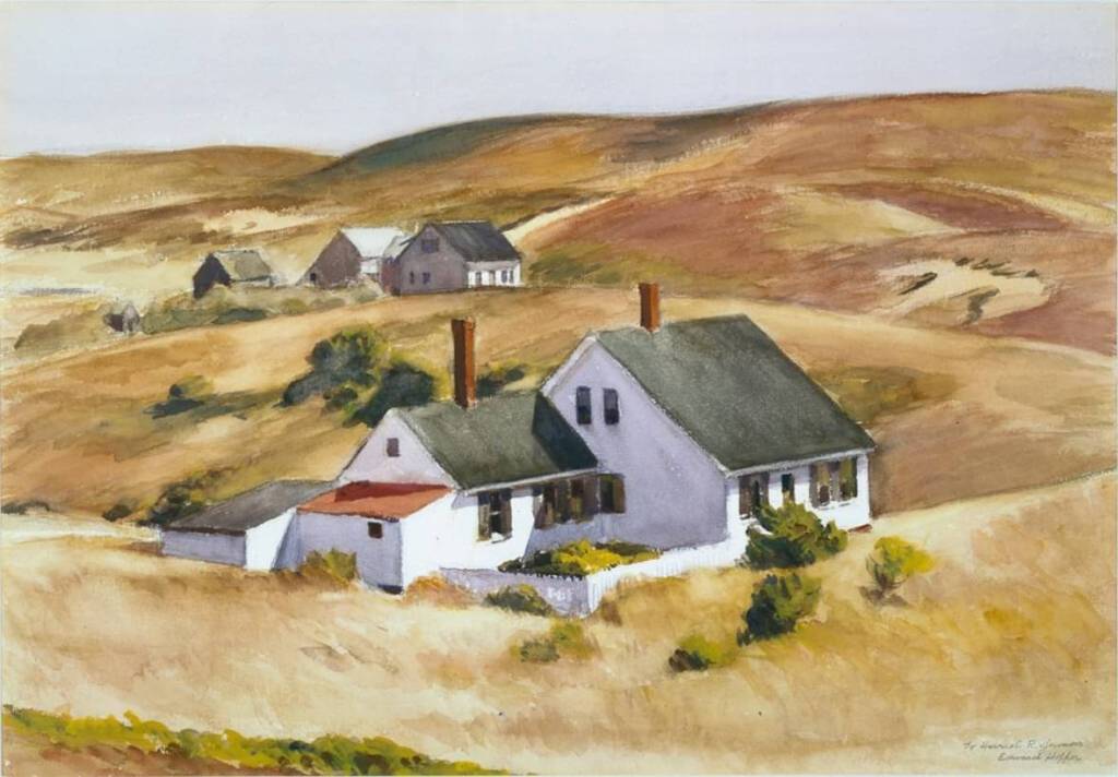 Jenness House, Truro, 1934 – Edward Hopper&nbsp;(1882-1967)