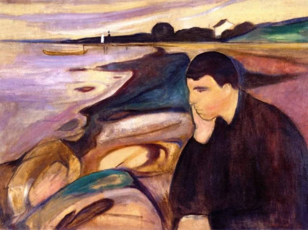 Melancholy, 1894 –  Edvard Munch&nbsp;(1863-1944)