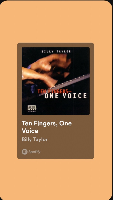 Ten Fingers, One Voice – Billy&nbsp;Taylor