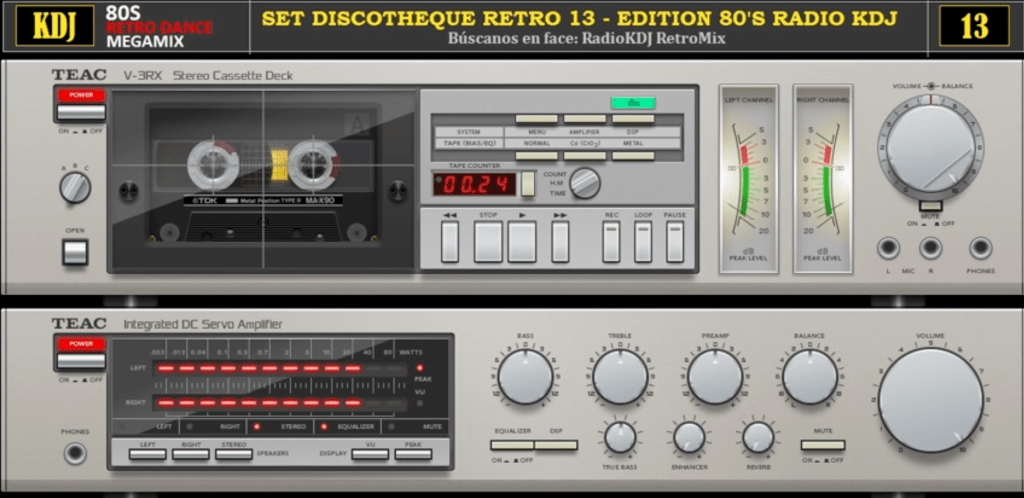 Set Discotheque Retro 13 Edition 80s Radio&nbsp;KDJ