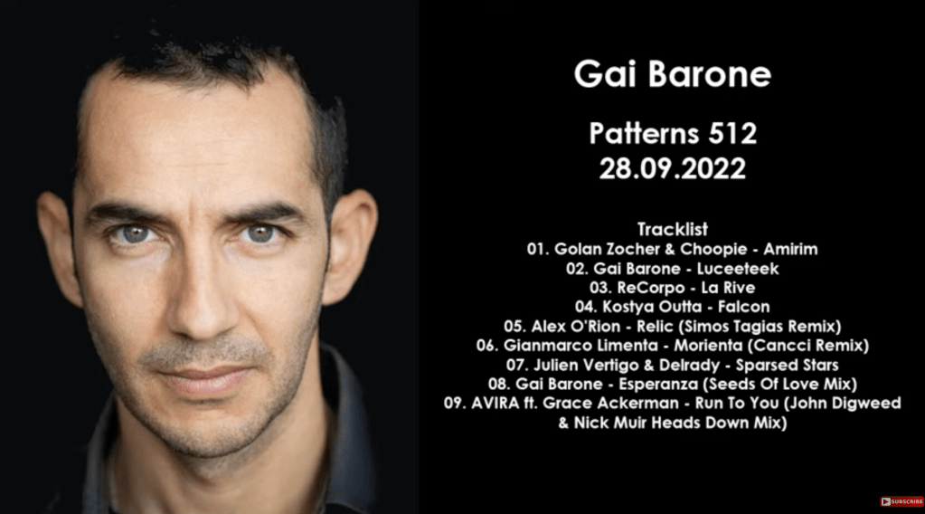 Gai Barone (Italy) @ Patterns 512&nbsp;28.09.2022