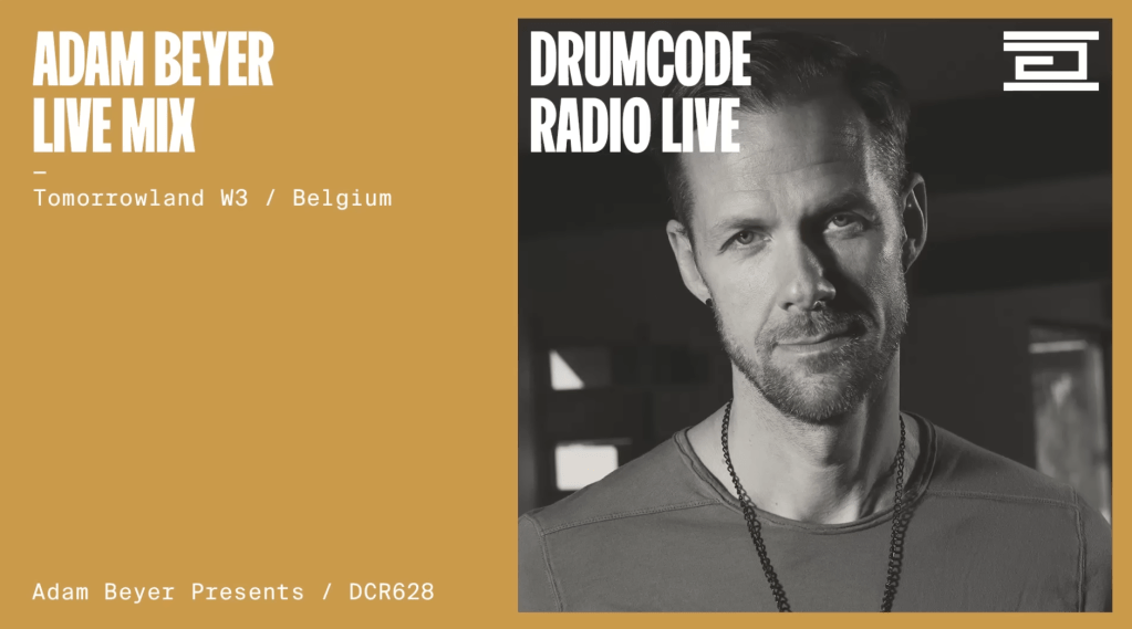 Adam Beyer live mix from Tomorrowland, Belgium [Drumcode Radio Live /&nbsp;DCR628]