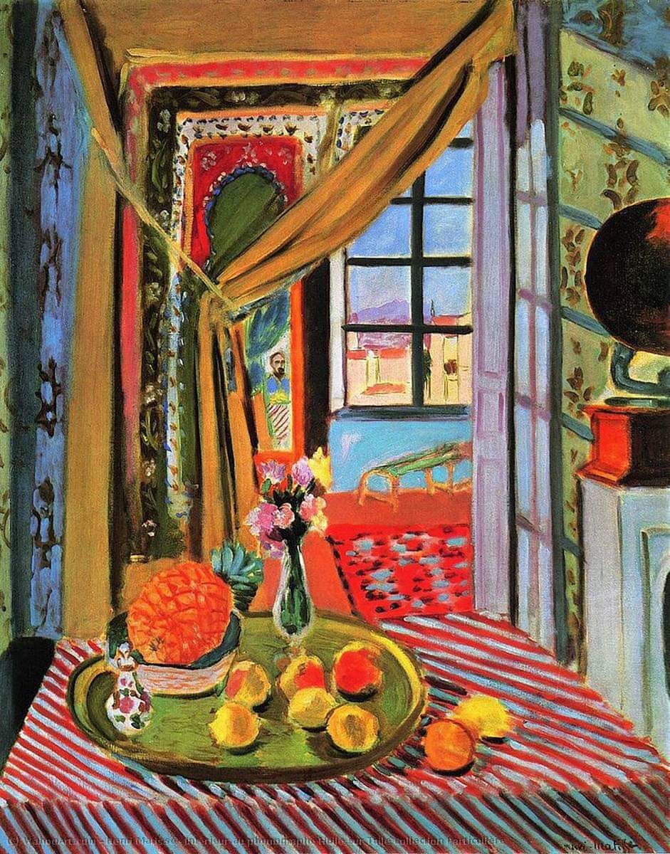 Interior with Phonograph 1934 – Henri Matisse&nbsp;(1869-1954)