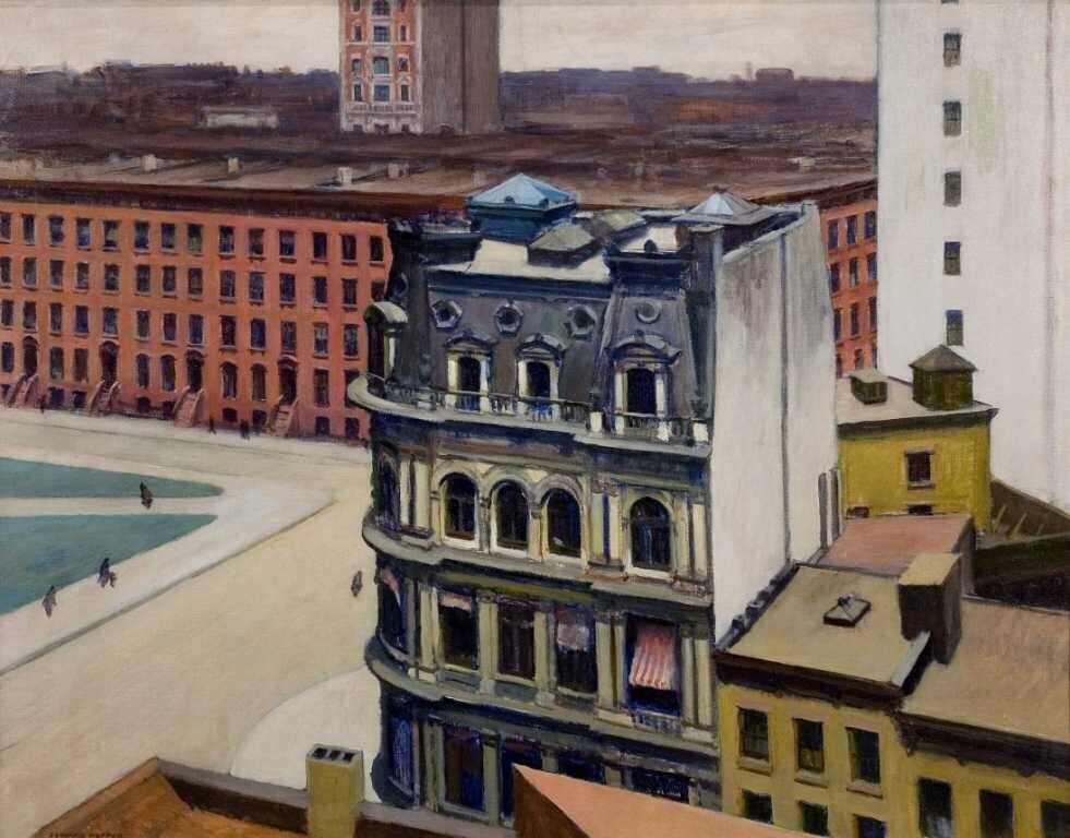 The City,  1927 – Edward Hopper&nbsp;(1882-1967)