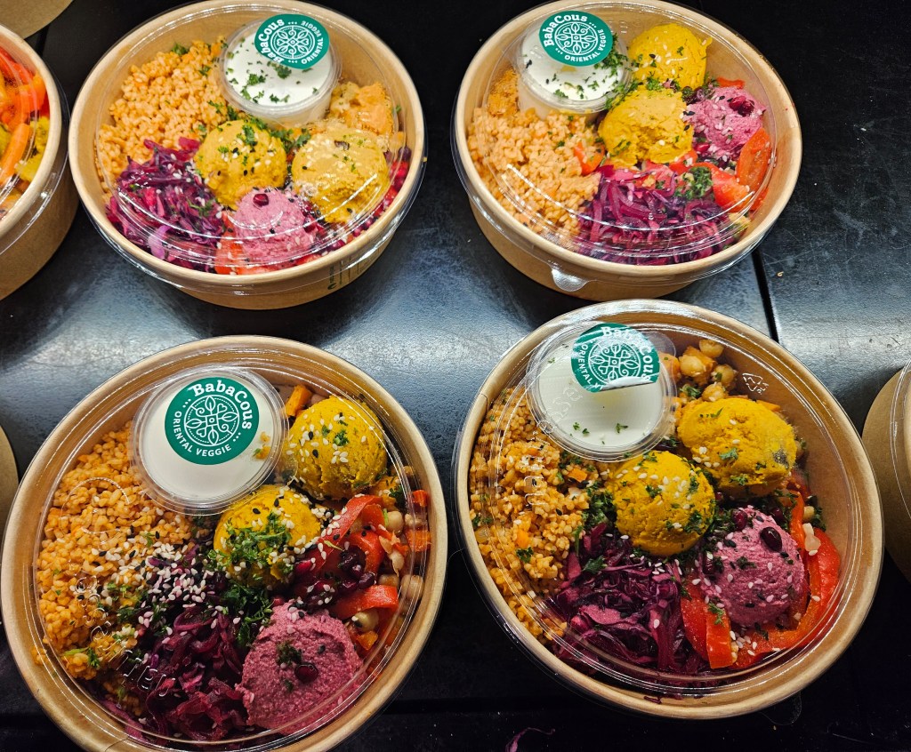 Salads are available&nbsp;everywhere.