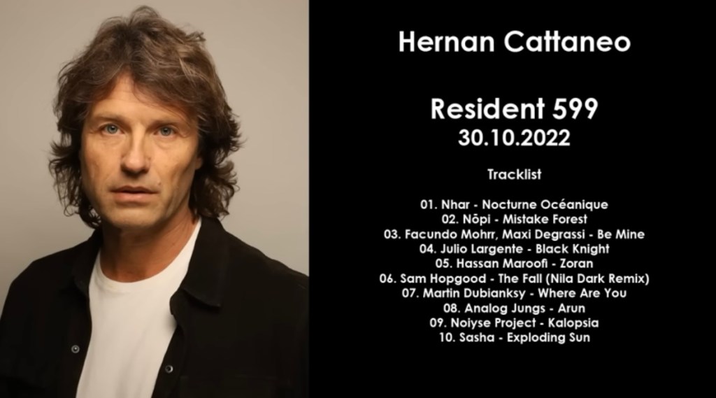 Hernan Cattaneo (Argentina) @&nbsp;Resident