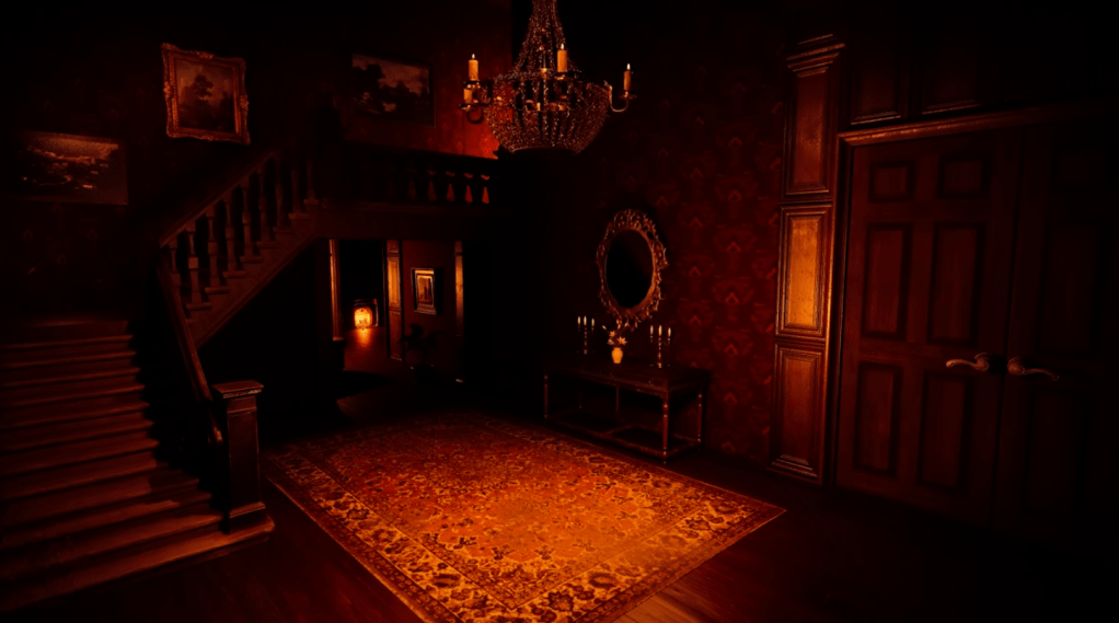 Dark Victorian Mansion: The Foyer | Piano and Cello On A Stormy&nbsp;Night