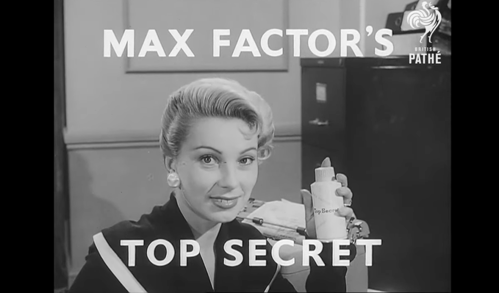 Top Secret! How To Hold Those Curls In Place with Max Factor | Vintage&nbsp;Fashions