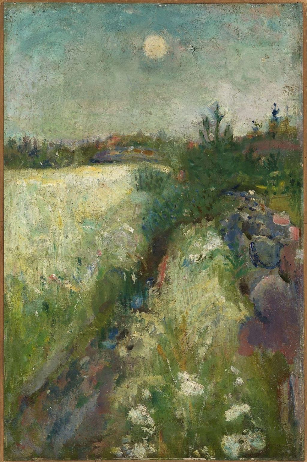 Flowery Meadow at Veierland, 1887 – Edvard Munch&nbsp;(1863-1944)
