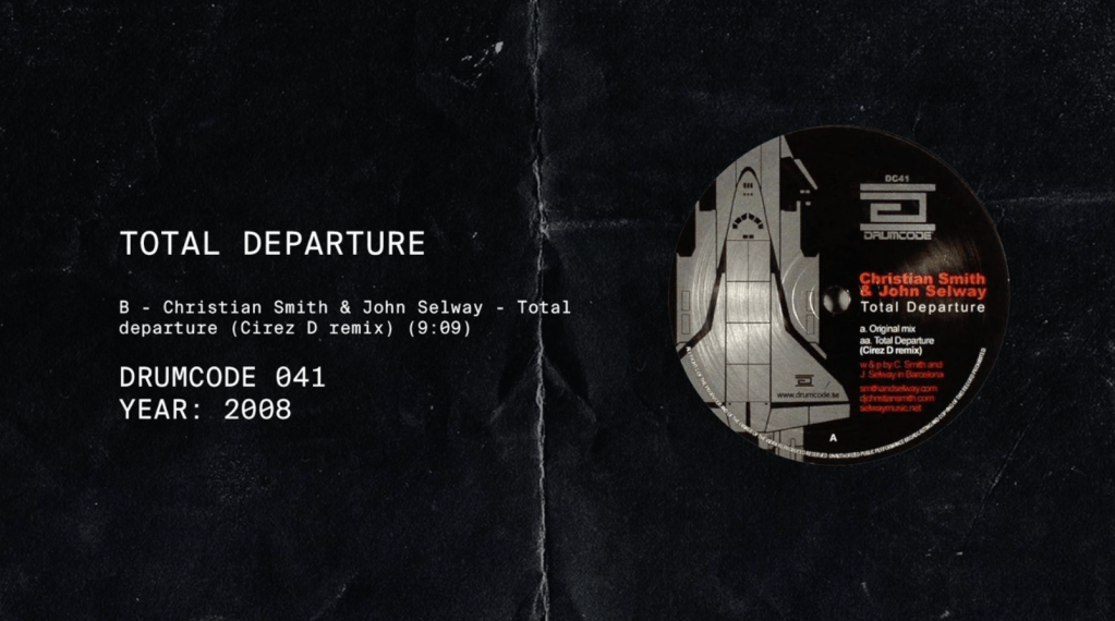 Christian Smith & John Selway – Total departure (Cirez D Remix) |&nbsp;Drumcode