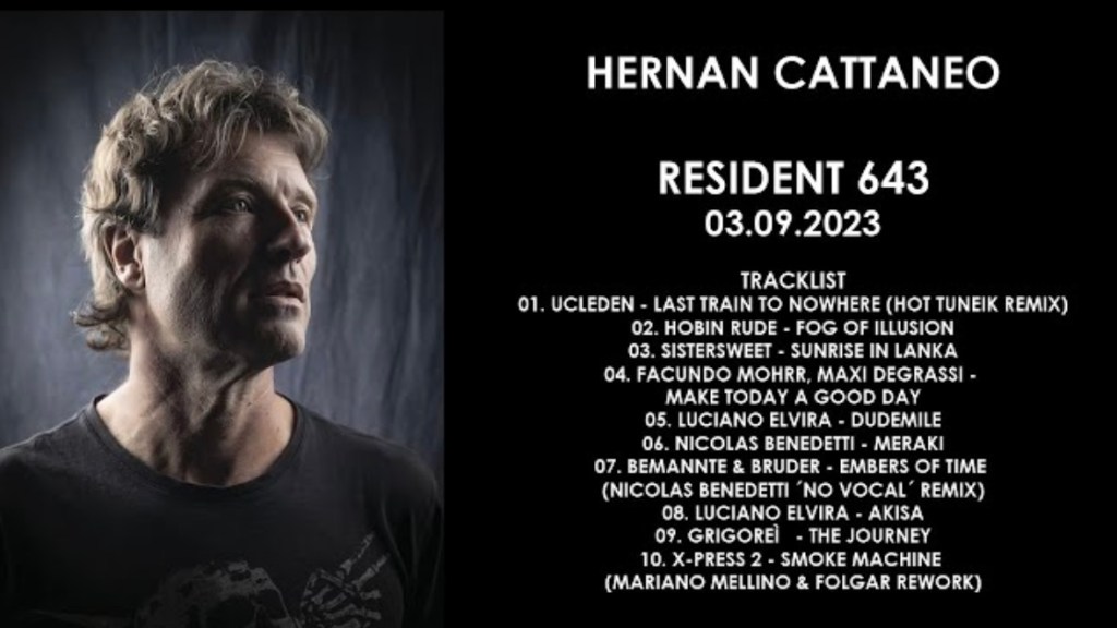 Hernan Cattaneo (Argentina) @&nbsp;Resident