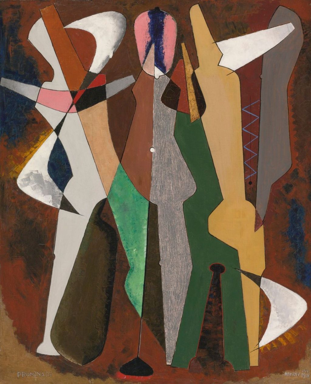 Promenade, 1916 – Man Ray (Emmanuel Radnitzky)&nbsp;(1890-1976)