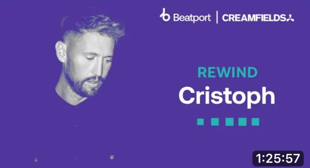 Cristoph DJ set @creamfields 2023 | @beatport&nbsp;live