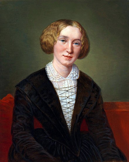Mary Ann Evans, (1819-1880) aka Georg&nbsp;Eliot.
