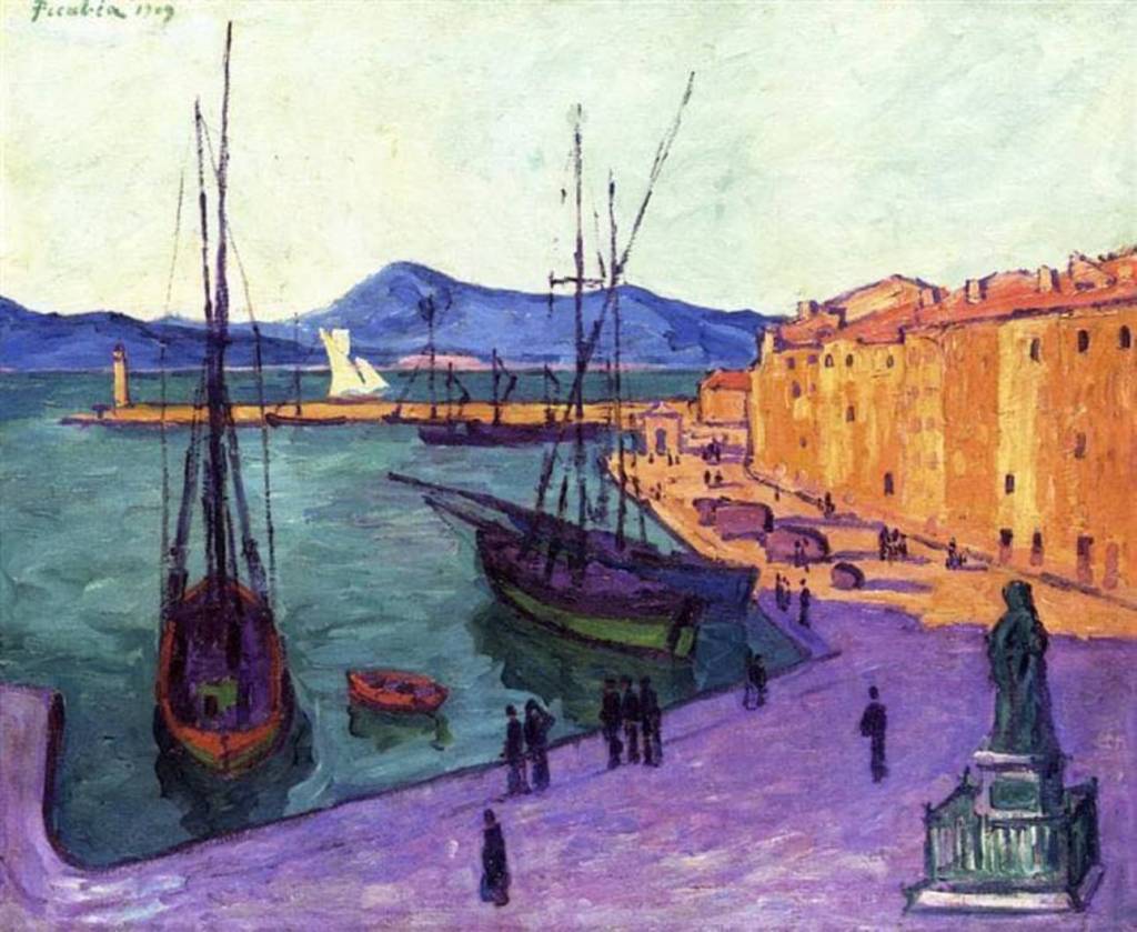 Port of Saint-Tropez, 1909 –  Francis Picabia (1879-1953)