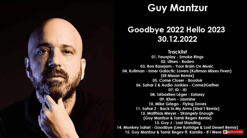 Guy Mantzur (Israel) @ Goodbye 2022 Hello 2023&nbsp;30.12.2022