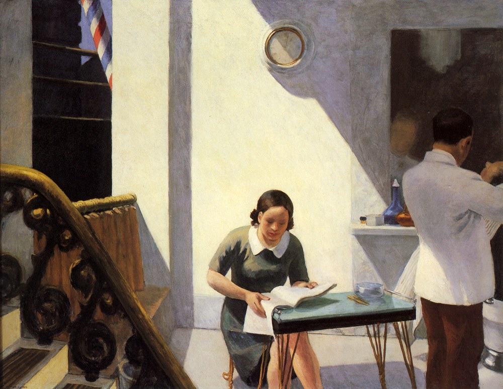 The Barber Shop 1931 – Edward Hopper&nbsp;(1882-1967)