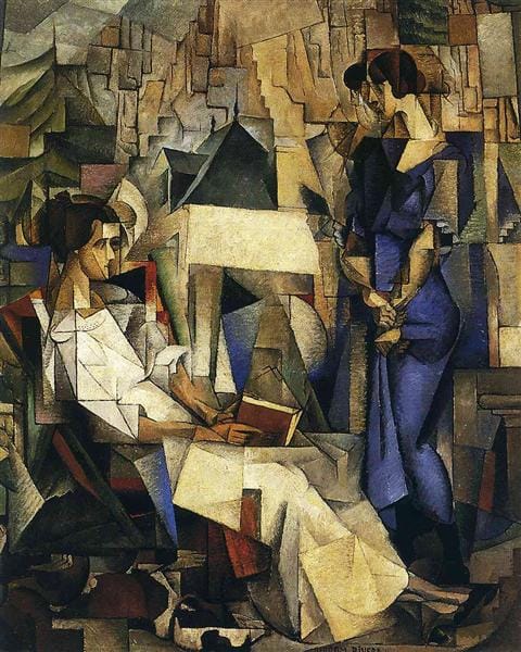 Portrait of Two Women, 1914 – Diego Rivera&nbsp;(1885-1957)