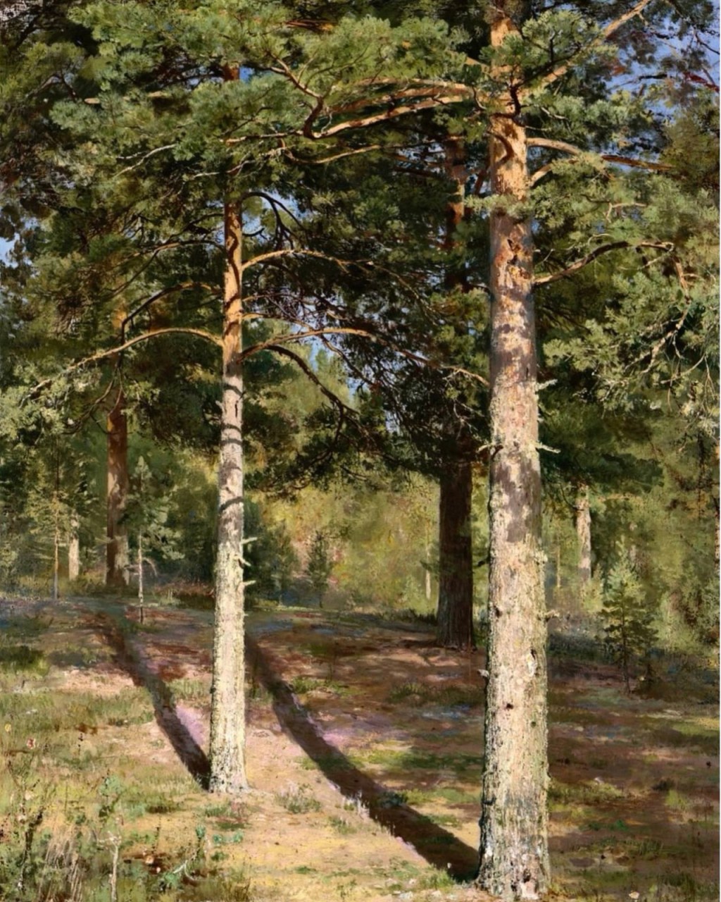 Ivan Shishkin – Pines in the Sun,&nbsp;1886