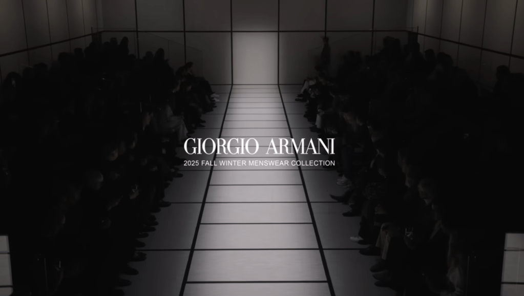 Giorgio Armani Men’s Fall Winter 2025-26 Fashion&nbsp;Show.