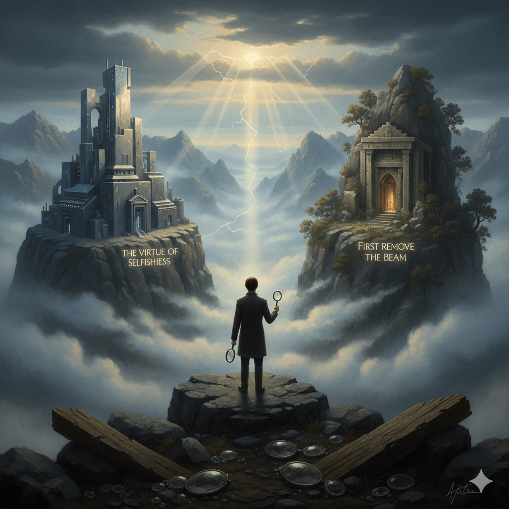 moral vision begins with self-examination