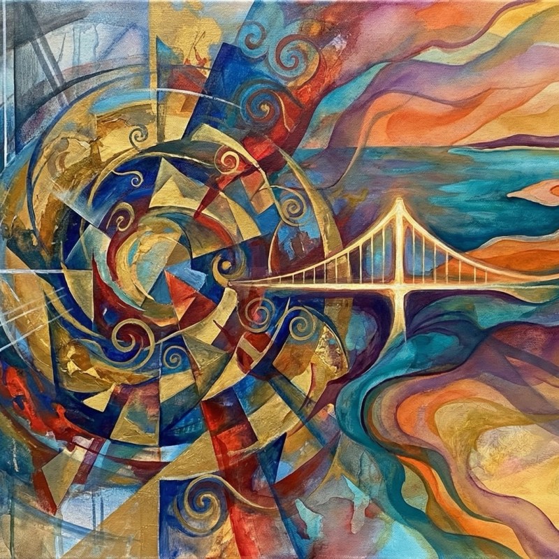 Soon, the landscape grew teeth. The Alps rose&nbsp;up.