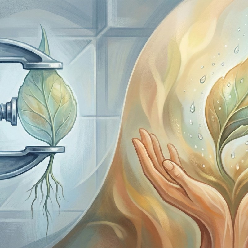 “It’s wilting,” Elara said, her hand still on the valve. “I’m fixing the&nbsp;intake.”