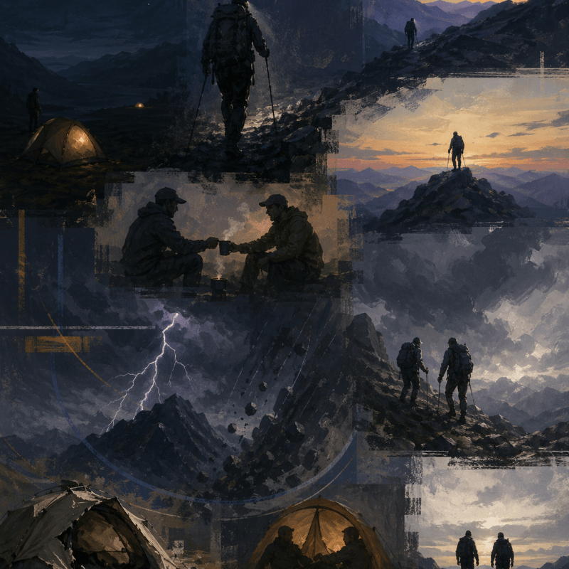 The sky hadn’t opened yet, but it was beginning&nbsp;to