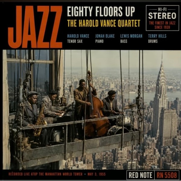 The Harold Vance Quartet – Jazz 80 Floors&nbsp;Up